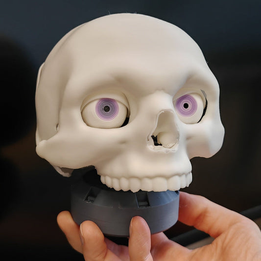 Micro Animatronic Watcher Skeleton Skull Kit