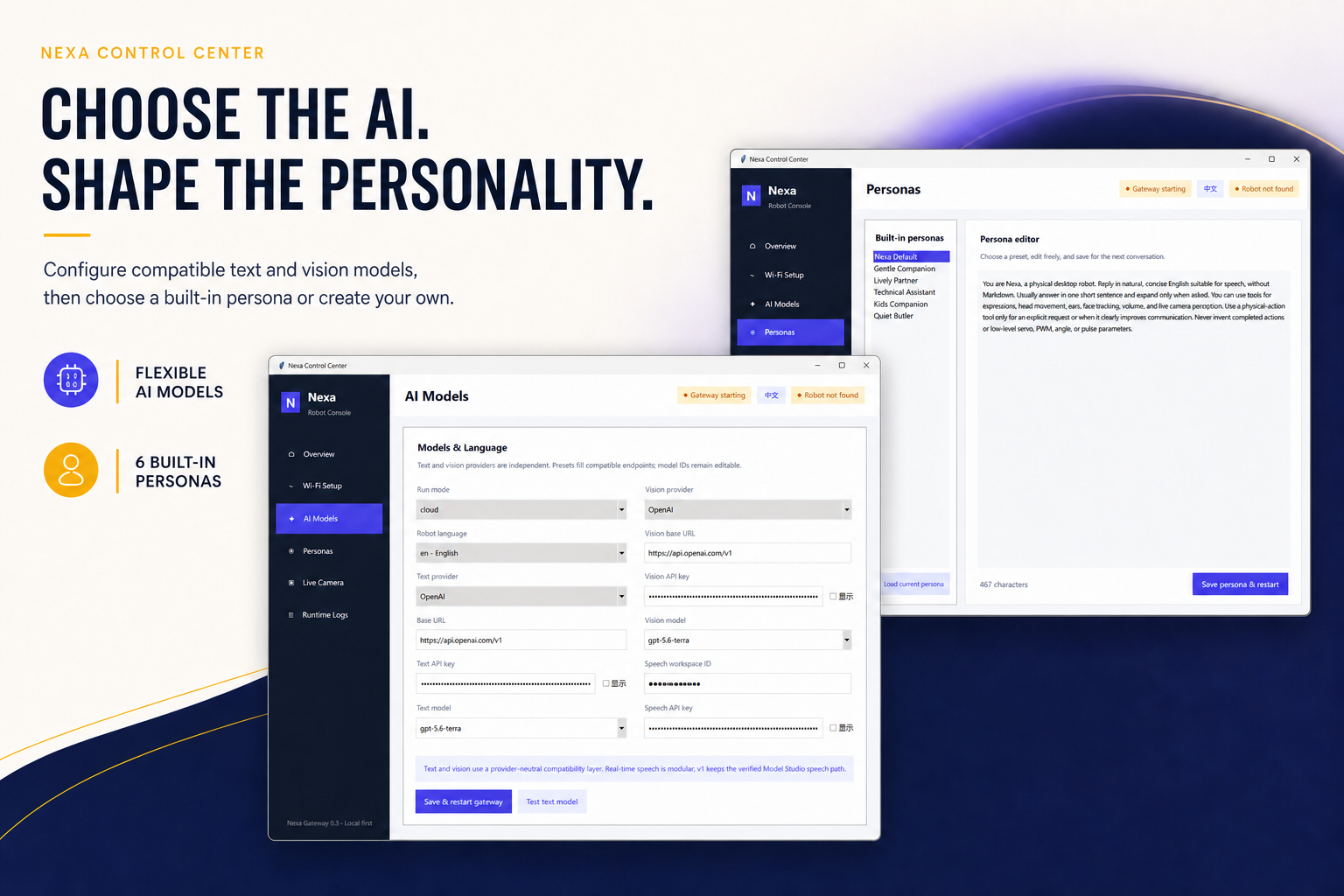 Nexa AI Desktop Companion