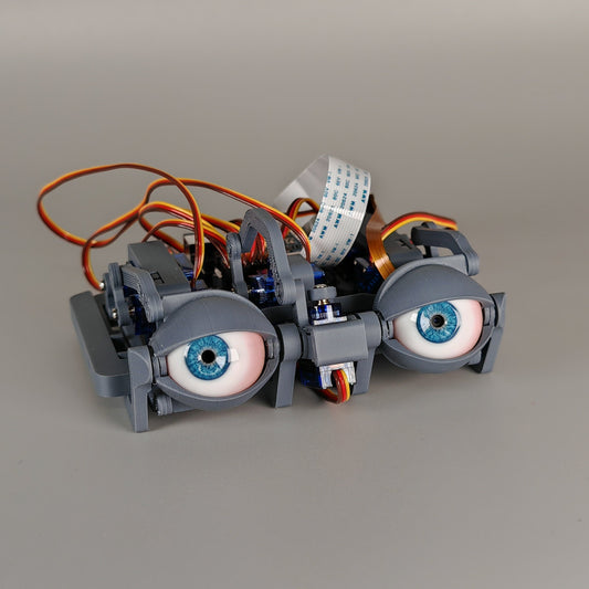 EyeMech Epsilon 3.4 face-tracking animatronic eye mechanism photo 3