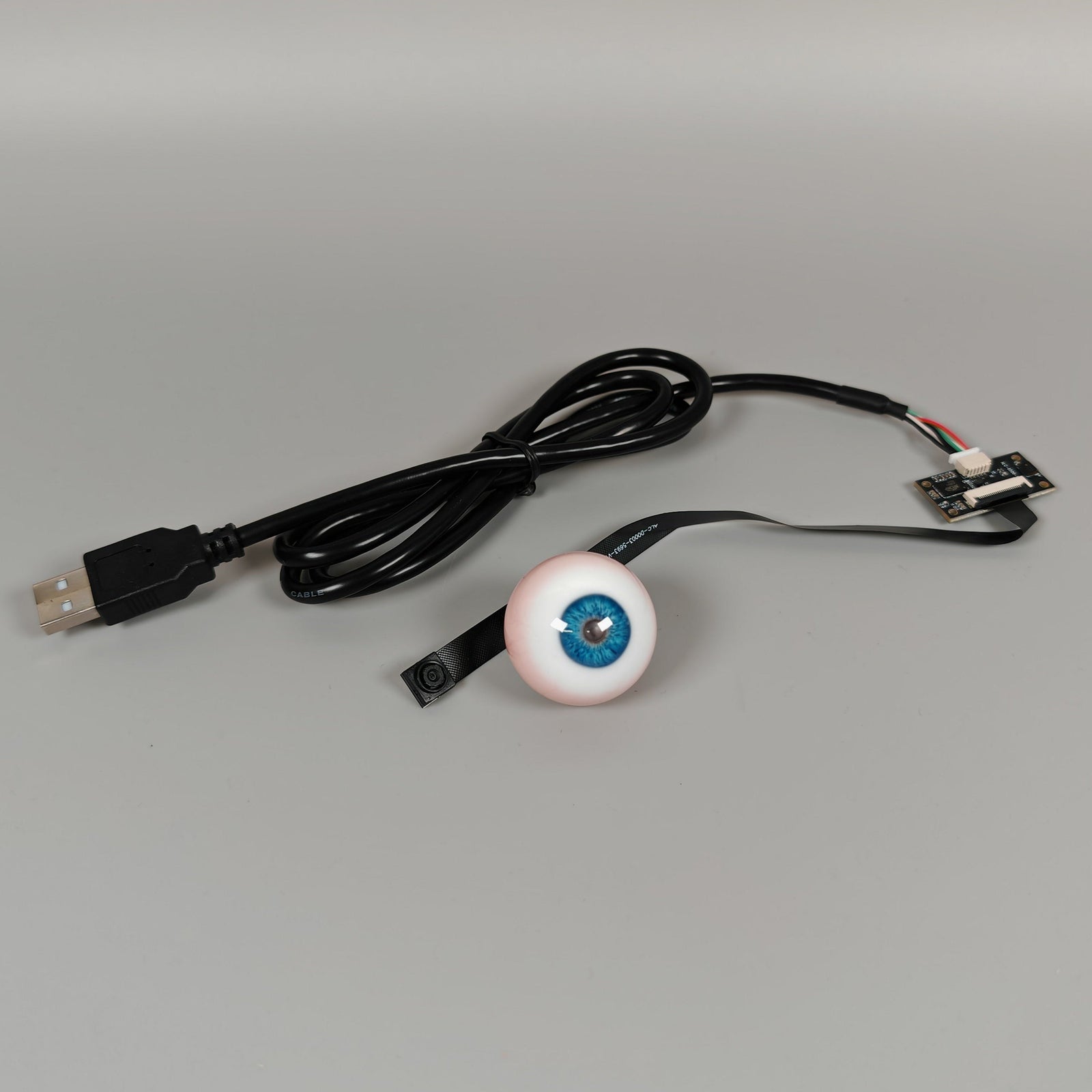 Camera-Compatible Ultra-Realistic Robot Eyes