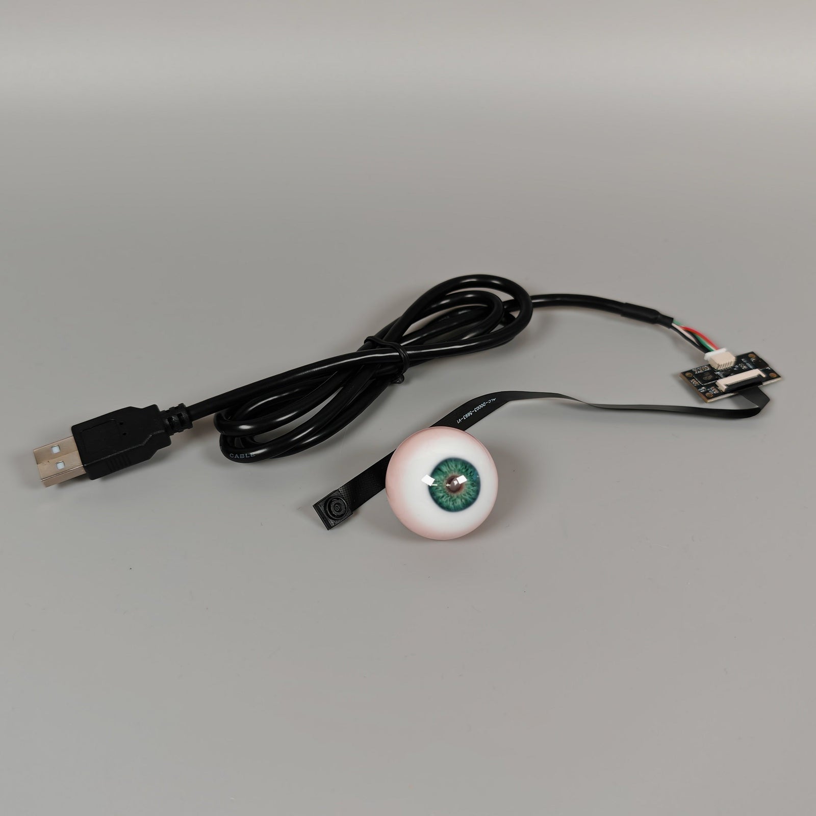 Camera-Compatible Ultra-Realistic Robot Eyes